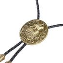 Wolf Head Bolo Tie Necklace Cowboy Bolas Rodeo Bootlace Tie