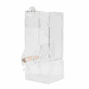 Automatic Bird Feeder Pet Bird Cage Feeder Food Container Feeding Parrot Au W7K5