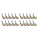 20x Sea Pole Fishing Casting Rod Guides Parts Line Rings DIY Rod Repair Kits