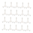20x Plastic Folding Plate Display Stand Wedding Event Party Decor Durable
