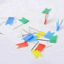 Flag Marker Shape Map Pins Cork Notice Board Push Pin Home Office
