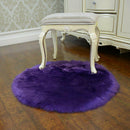 faux sheepskin wool carpet 30 x 30 cm Fluffy soft longhair decorative carpe H2V3