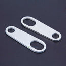 Sliver Motorcycle Turn Signal Indicator Light Lamp Holder Shock Brackets 6.8cm