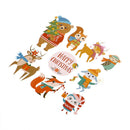 Christmas Patches Set Washable Heat Transfer Iron-on Patch DIY Accessory Pa JR