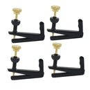 4pcs 4/4 3/4 Copper Violin Fine Tuners Adjuster Strings Hooks Violin Parts A