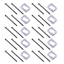 10 Set Muffler Gasket Bolts For HUSQVARNA 351 350 345 340 353 346XP Chainsaw