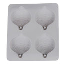 4 Cavity Flower Christmas Ball Aromatherapy Plaster Crystal Epoxy Silicon Mol ME