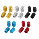20x Chrome Car Wheel Tyre Tire Air Valve Caps Stem Cover Screw Lug Nut Bolt fit