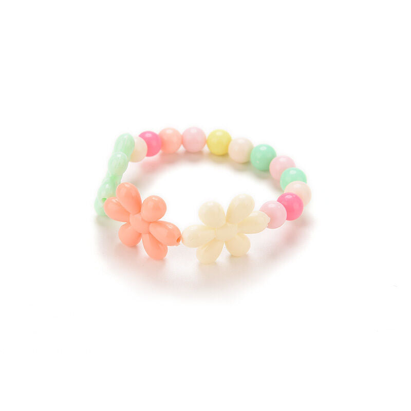 Girls Unique Toddlers Necklace&Bracelet Flower Kids Gift Party Jewelry Baby ^