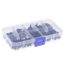 180Pcs M3 Nylon Male-Female Hex Spacers Screws Nuts Assorted Kit With Case Box