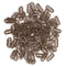 200pcs 28mm Metal Snap Clips for Hair Extensions Clip-on Wigs Weft Hairpiece
