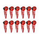 12pcs/Pack Hair Clips Cute Mix Color Assorted    Hair Pin