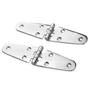 1 Pair Stainless Steel Strap Hinge for Marine Boat Door Furniture 144x38Mm A1H2