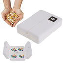 Foldable Pill Box Mini Container Drug Tablet Storage Case 7 Days Pill Case