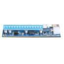 PCI-e to Dual USB 3.0 Converter Card and Dual PCI-e Slot 6Pin Adapter Card
