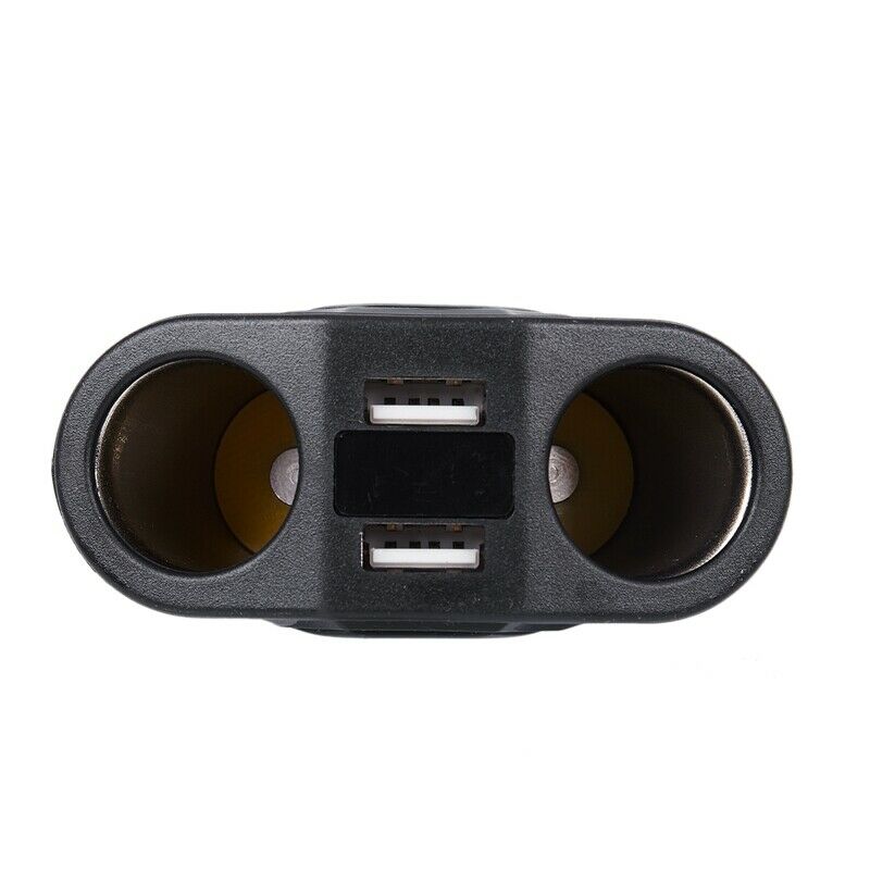 DC 12V Car Cigarette Lighter Socket Splitter 3.1A Dual USB Charger Power Ad D4O5