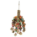 Wooden Birds Swing Perch Hanging Chew Toys Parrot