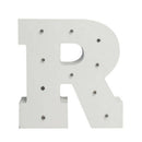 Wooden 6" LED Marquee Letter Lights Circus Style Alphabet Light Up Signs R