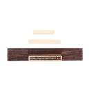 Classical Guitar Wooden Bridge Imitation Cattle Bone Nut Saddle Set Kit Deluxe