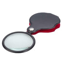 Mini Pocket 8X Folding Jewelry Magnifier Magnifying Eye Glass Loupe Lens