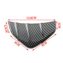 4x Black Universal Car Rear Lower Bumper Diffuser Fin Spoiler Lip Wing Splitter