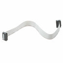 30cm 11.8" 2.54mm Pitch 16 Pin Female to Female IDC Ribbon Cable Gray O1V2
