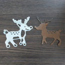 Creative Deer Animal Design Cut Die Gift Paper Card Decor Embossing Folder JR
