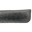 Handmade Leather Double Pen Case Holder for Ballpoint Pen Fountain Pen Slee L5O9