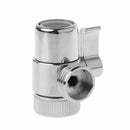 3-way Brass Diverter Valve Faucet Connector Adapter Three Head Function Switch