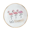 Mini Flamingo Tray Ceramic Dish Flavor Vinegar Sauce Dipping Snack Bowl