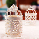 Bird Cage Hollow Candle Holder Candlestick Hanging Lantern Wedding Decor ME