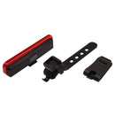 Bicycle Tail Light Bicycle Rear Warning Light Long Strip Cob Tail Light Wat