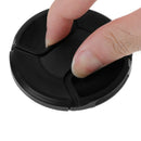 72mm Center Pinch Snap-on Cover Lens Cap Protctor Case For Nikon / Canon Camera