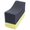 2pcs UShape Car Tire Waxing Polishing Compound Washing Sponge Cleaning