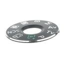 Metal Top Cover Dial Mode Plate Interface Cap Button Replace / Spare Part for