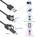8mm Endoscope Camera 720P Industrial Waterproof Inspection Borescope (1m)