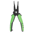 Angling Fishing Pliers Scissors Hook Removal Disgorger Line Cutter  Green