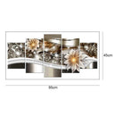 Flower 5D DIY Full Drill Diamond Painting 5-pictures Combination Kits Gift