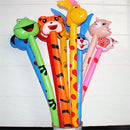 2Pcs Cartoon Inflatabel Animal Long Hammer Stick Children Outdoor Toys Gift FT