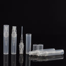 20PCS 3ml Travel Spray Bottle Transparent Plastic Perfume  Empty Clear