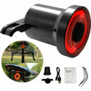 Bicycle Smart Brake Sensing LED Tail Light Safety Bike Rechargeable Rear Lamp