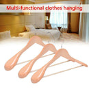 Wooden Wood Color Clothes Hangers Walnut Coat Suit Dress Pants Shirt Hanger