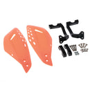 Motorcycle Handguards 22mm Handlebar Protector Motorbike Accessories Orange