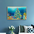 DIY Sea Picture 5D Full Square Drill Diamond Painting Cross Stitch (NF0138) A