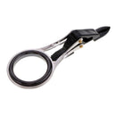 2Pcs 2 Sizes Fishing Line Rod Guide Eyes Ceramic Ring Foldable Tip Repair