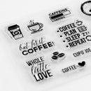 Silicone Transparent Seals Clear Stamps Letter DIY Scrapbooking Photo Album