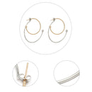 2018 Stylish European Simple Style Aros Big Round Circle Hoop Earrings for Women