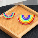Fashion Rainbow Colorful Enamel Pins Metal Brooches For Women Cartoon CreatiG1L7