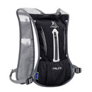 Hydration Pack Backpack Water Bladder Bag Rucksack Cycling Running Black