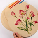 50Pcs Kraft Paper Watercolor Painting Paper for School Painting Supplies Sk